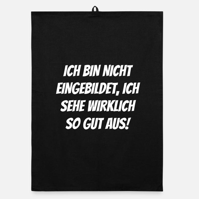 nicht eingebildet sehe wirklich so aus Egoistisch Organic Geschirrtuch