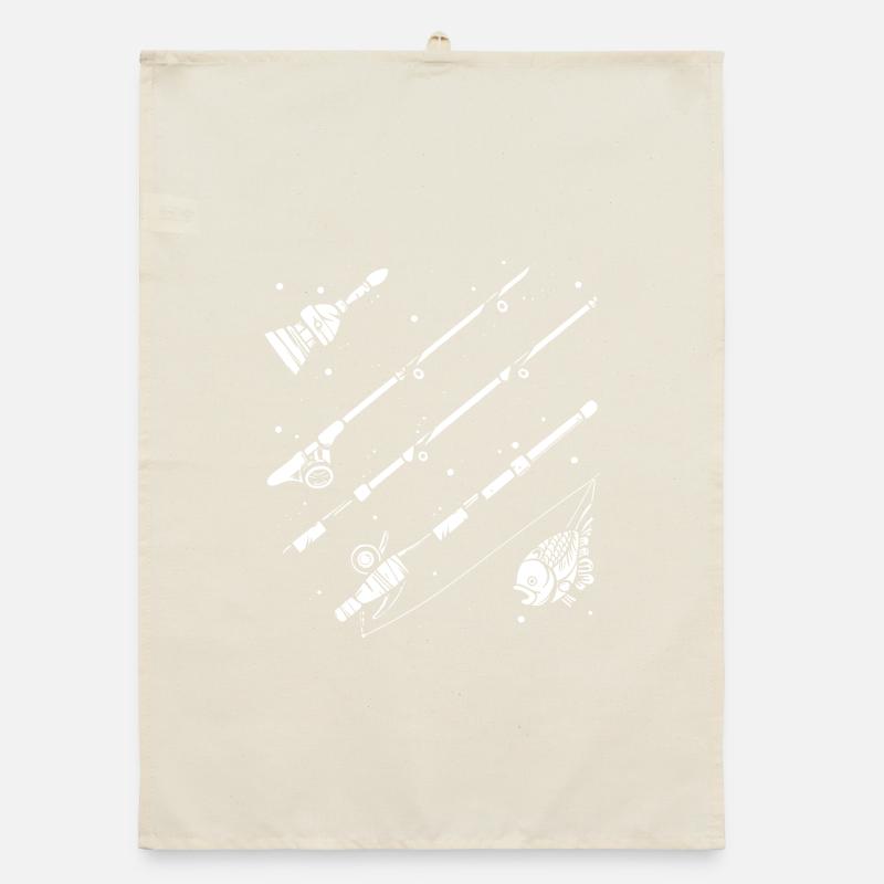 Dessin de pêche Torchon bio