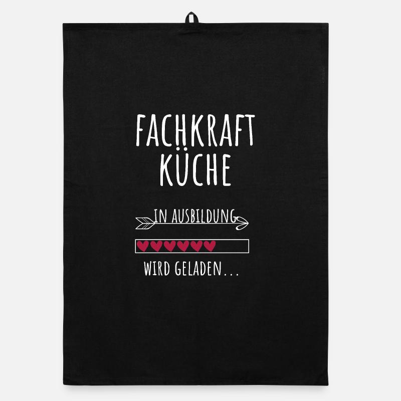 Fachkraft Küche Ausbildung Beruf Geschenk Organic Geschirrtuch