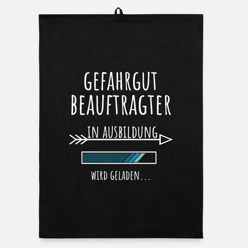 Gefahrgutbeauftragter Ausbildung Beruf Geschenk Organic Geschirrtuch