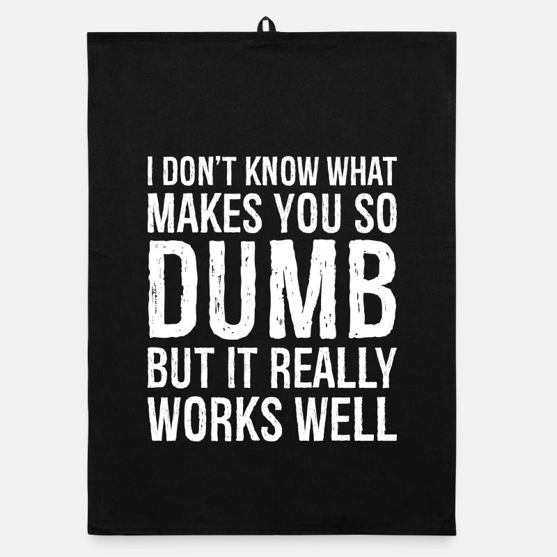 I don't know what makes you so dumb but it really Organic dish towel