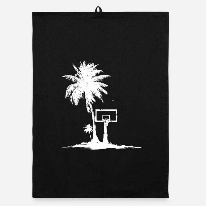 Graphique de panier de basket Torchon bio