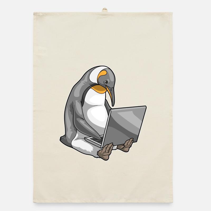 Penguin Ordinateur portable Torchon bio