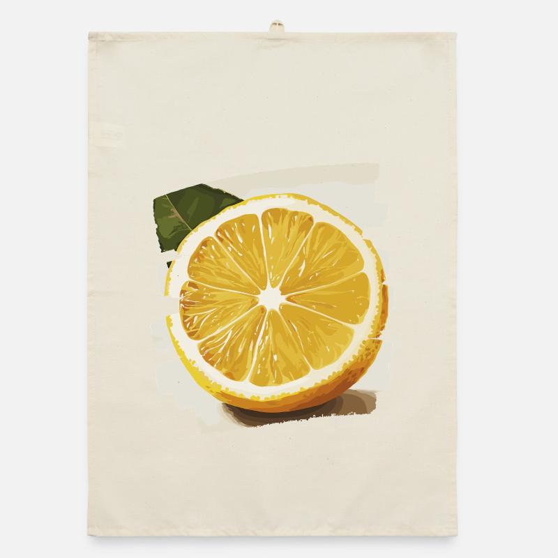 Lemon Organic dish towel