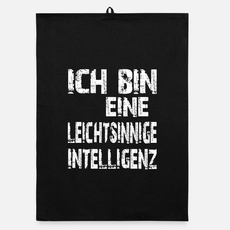 AI Saying: I'm a reckless intelligence Organic dish towel
