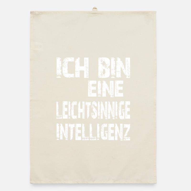 AI Saying: I'm a reckless intelligence Organic dish towel