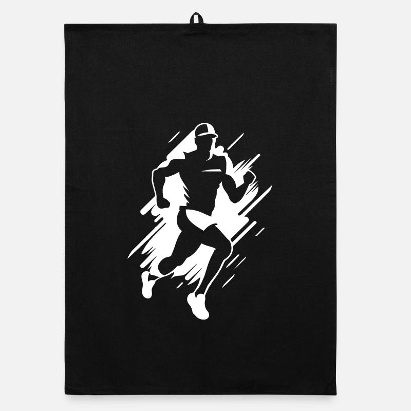 Graphique de jogging Torchon bio
