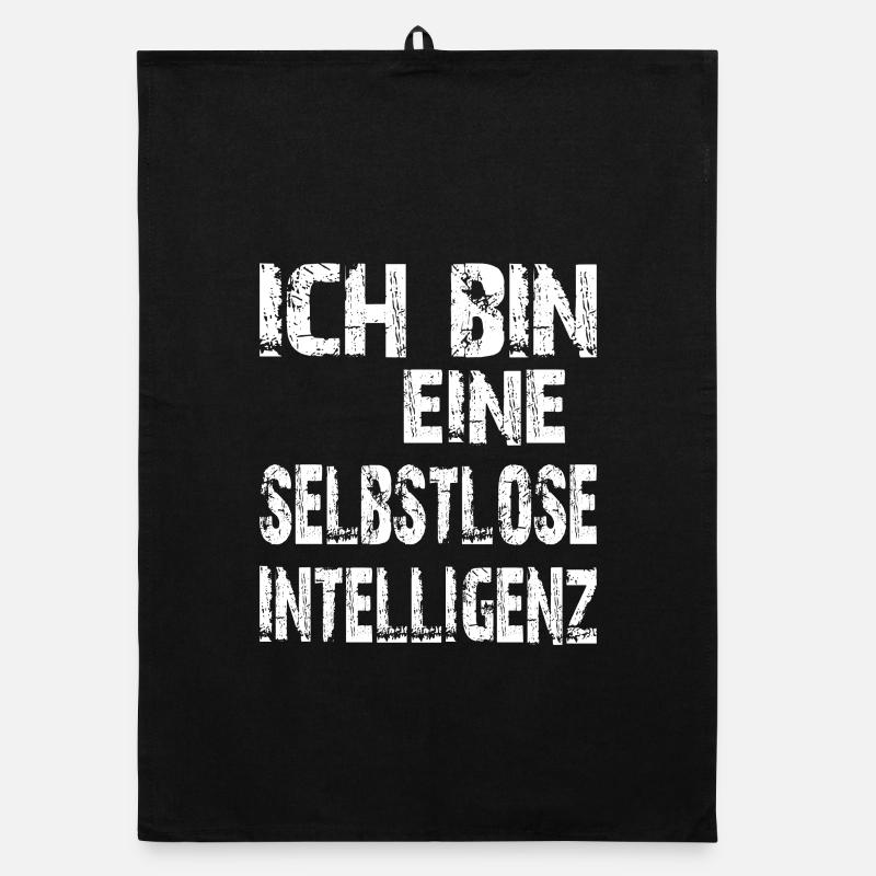 AI Saying I'm a Selfless Intelligence Organic dish towel