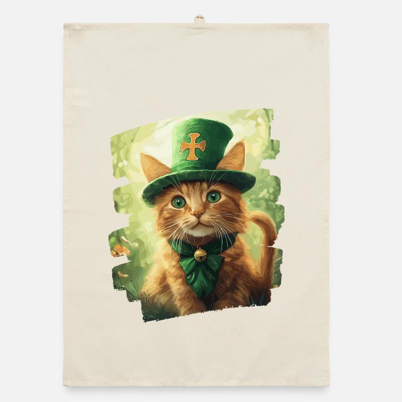 Chat de la Saint-Patrick Torchon bio