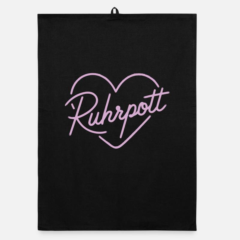 Love Ruhrpott Organic Geschirrtuch