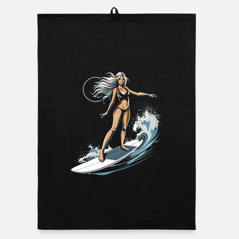 Graphique de surfeuse Torchon bio