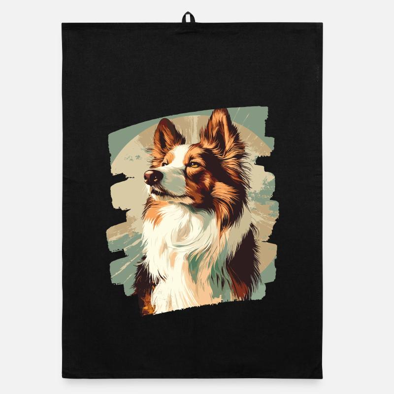 Collie Organic Geschirrtuch