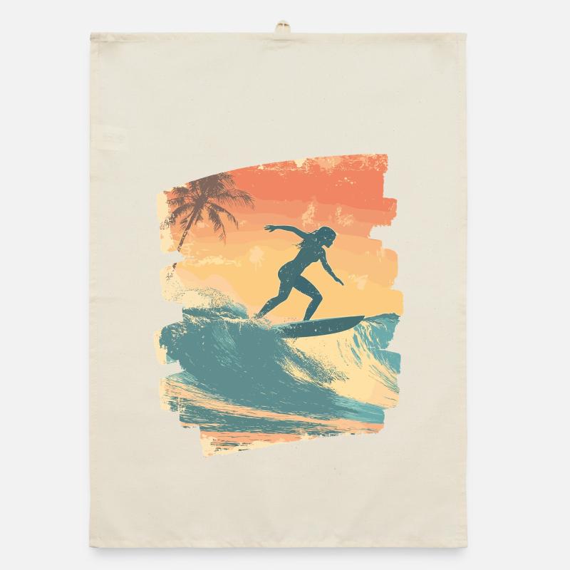 Surfer Organic Geschirrtuch