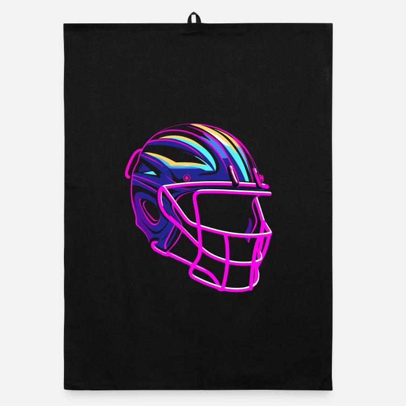 Casque de crosse Synthwave Torchon bio