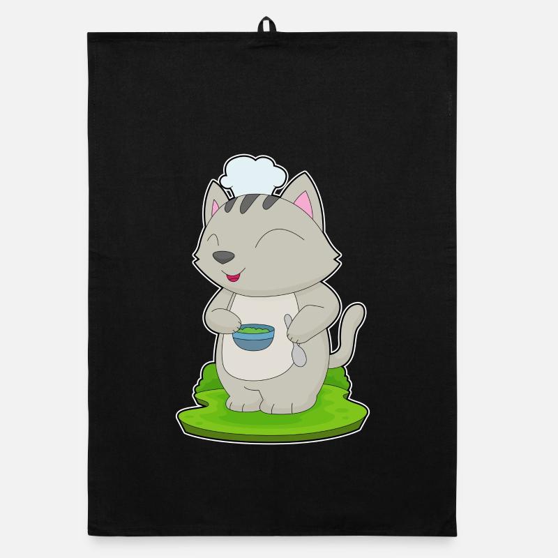 Cuisson dans un bol de cuisson pour chats Torchon bio