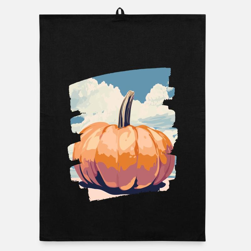 Pumpkin Organic dish towel