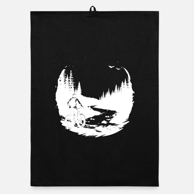 Mountain biking Organic dish towel