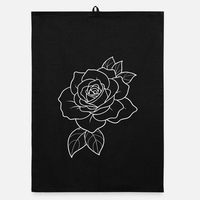 Roses - Fleurs - Fleurs - Dicton Torchon bio