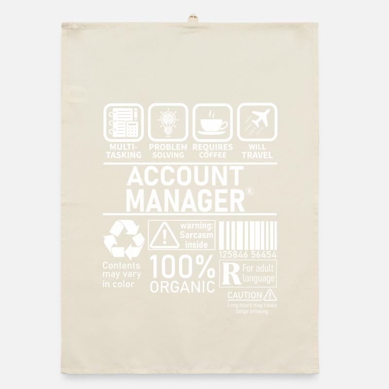 account manager multi tasking problem solving Organic Geschirrtuch