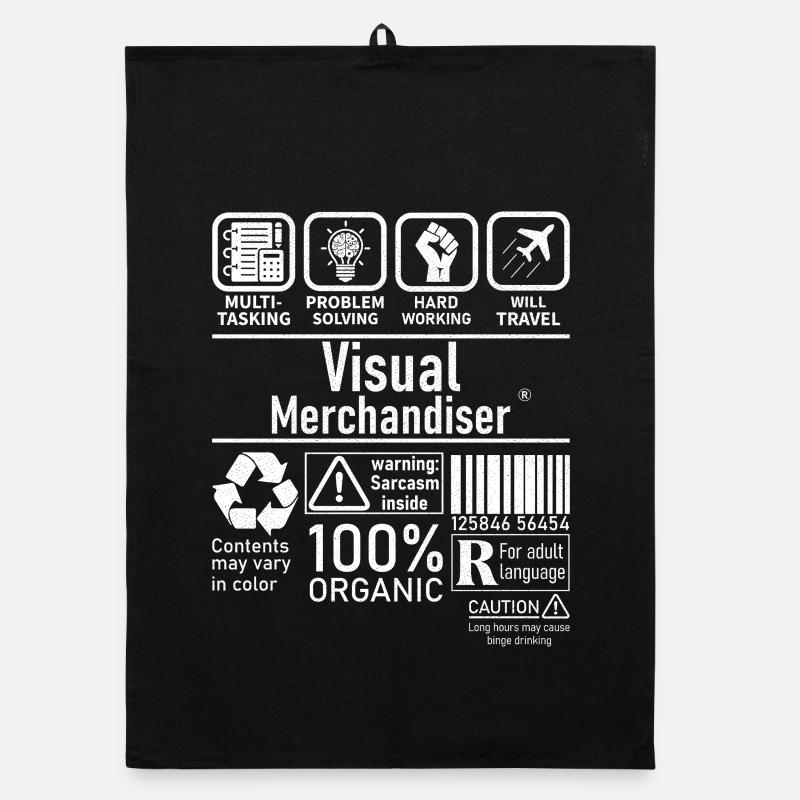 Visual Merchandiser résolution de problèmes multitâches Torchon bio