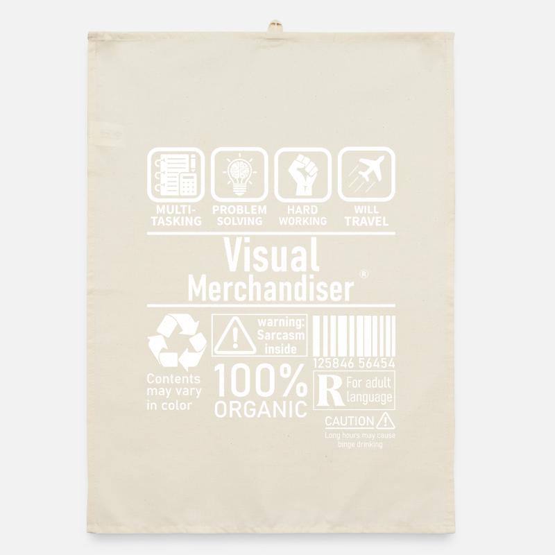 Visual Merchandiser résolution de problèmes multitâches Torchon bio