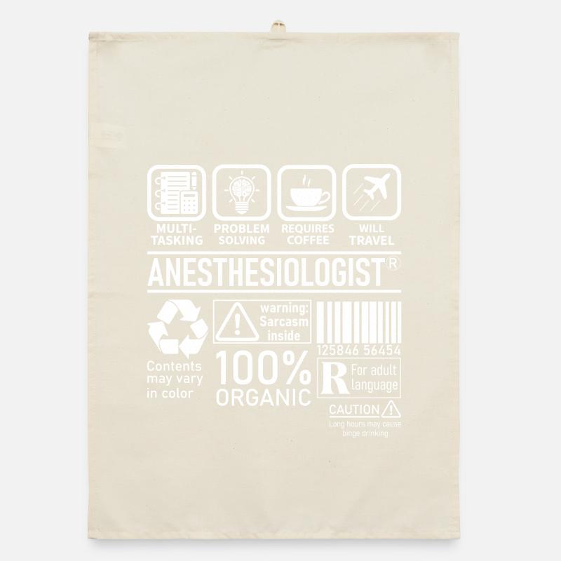 Anesthésiste multitâche résolution de problèmes Torchon bio