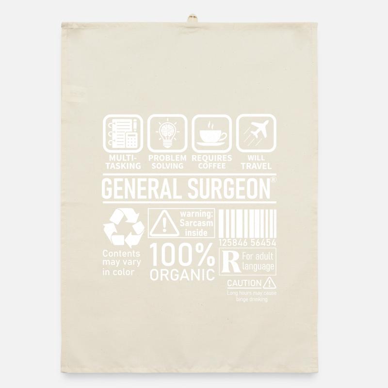 Chirurgien généraliste multitâche résolution de problèmes Torchon bio