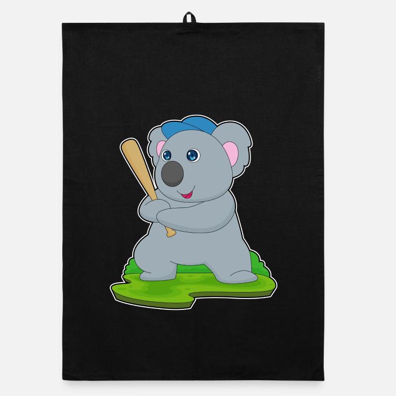 Batte de baseball Koala Baseball Torchon bio