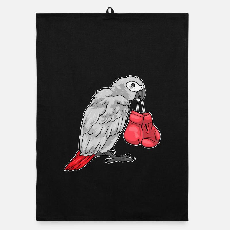 Parrot Boxer Gants de boxe Boxe Torchon bio