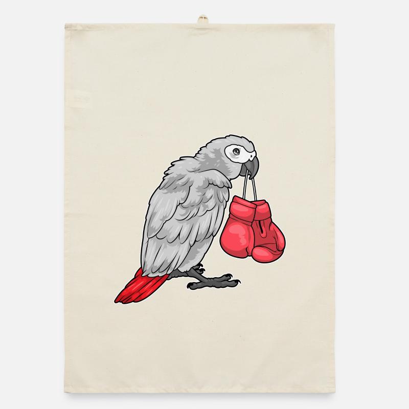 Parrot Boxer Gants de boxe Boxe Torchon bio