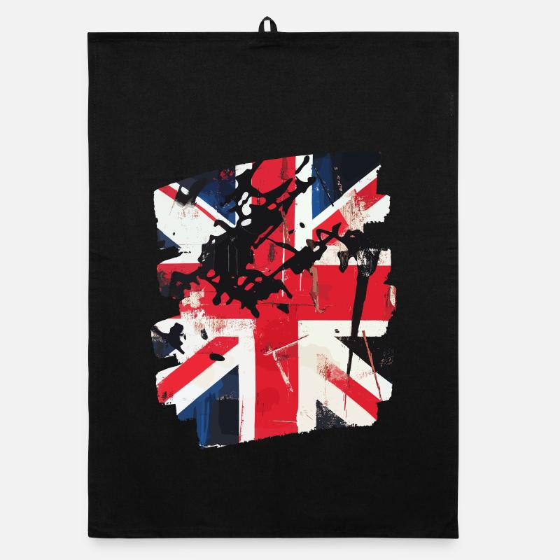 Drapeau de la Grande-Bretagne Angleterre Union Jack Torchon bio