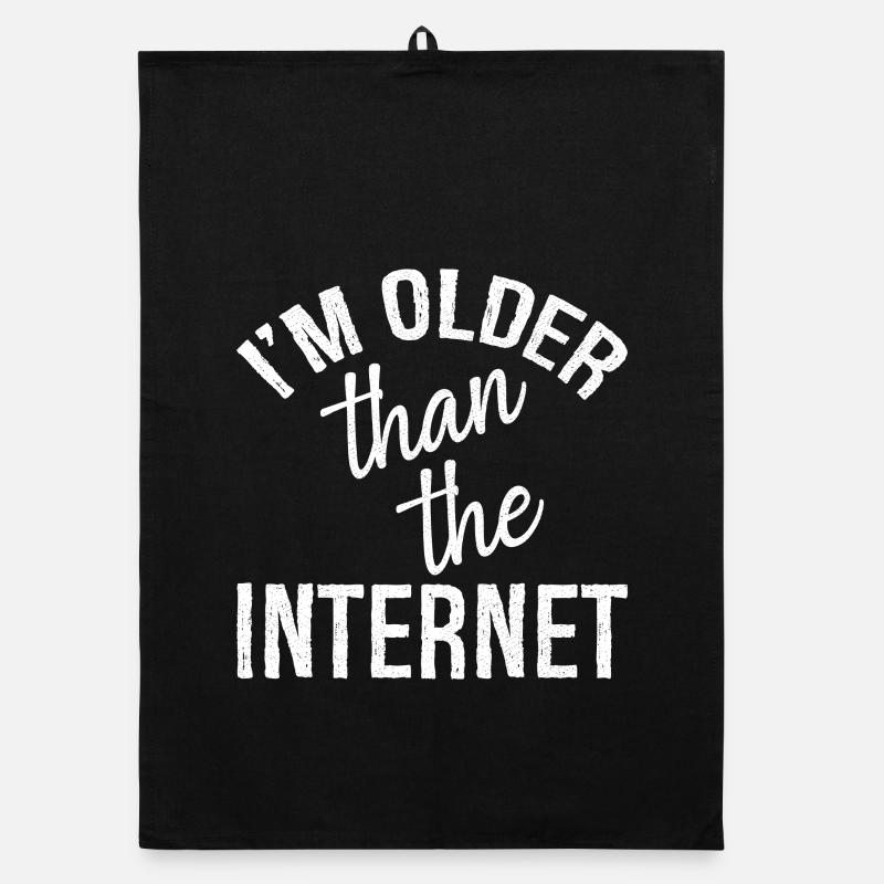 I'm older than the Internet Organic Geschirrtuch