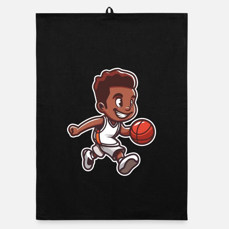 Petit basketteur Torchon bio