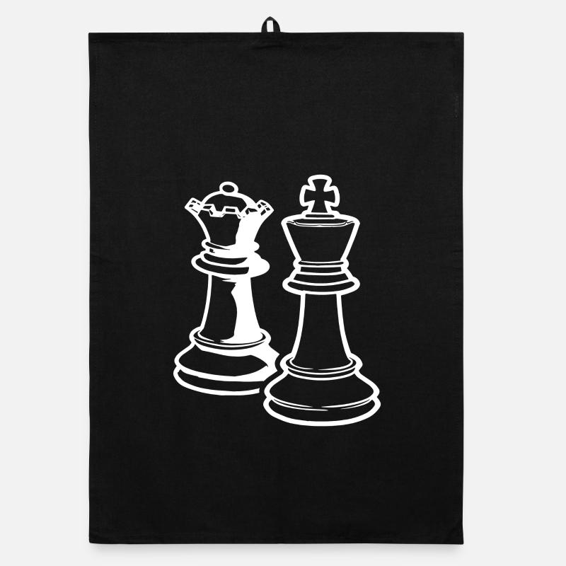 Chess Organic dish towel