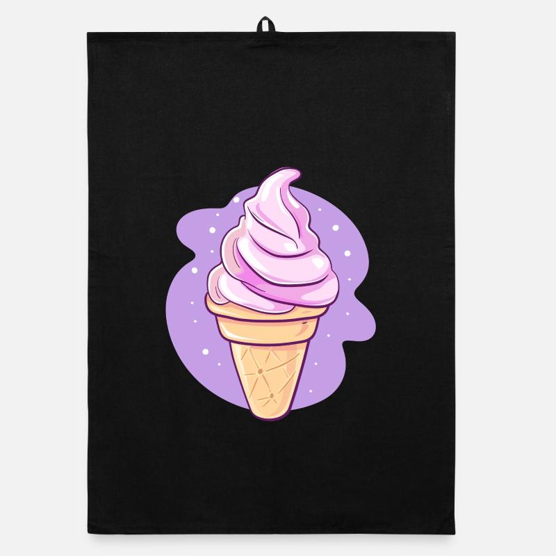Glace molle rose Torchon bio