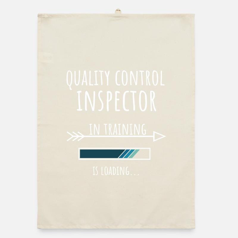 Quality Control Inspector in Training Profession Organic dish towel