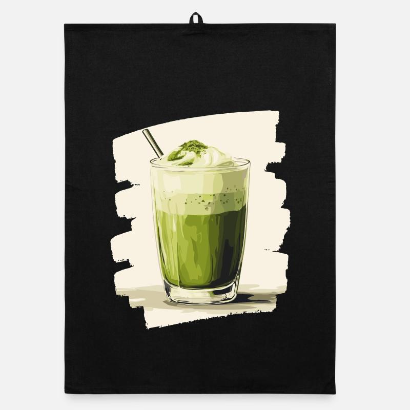 Matcha Latte Lover Thé vert Torchon bio