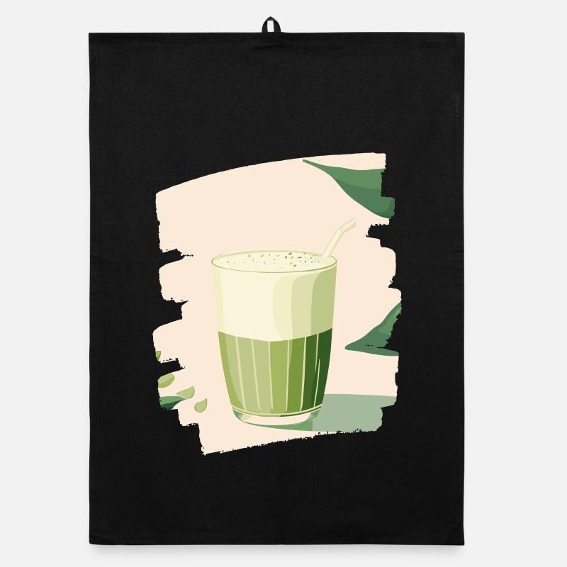 Matcha Latte Lover Thé vert Torchon bio