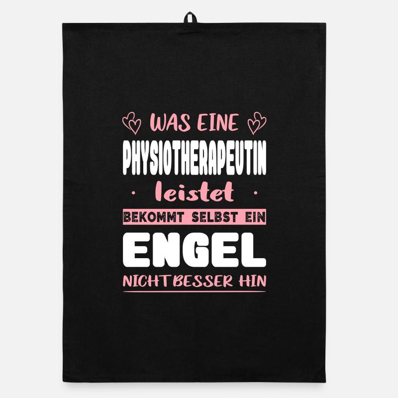 Physiotherapeutin Geschenk Physio Abschied Organic Geschirrtuch