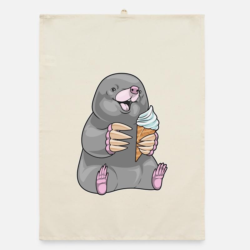 Glace Mole Waffle Torchon bio