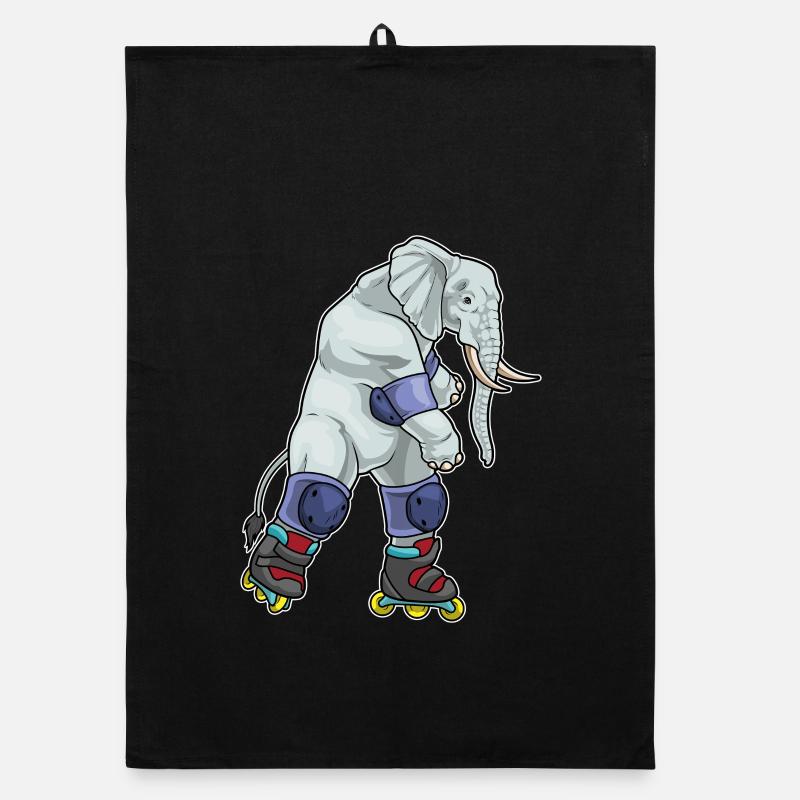 Elefant Inline skating Inline skates Organic dish towel
