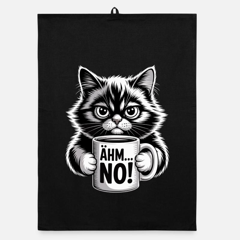 Um... Non! Chat à l’humour du café Torchon bio