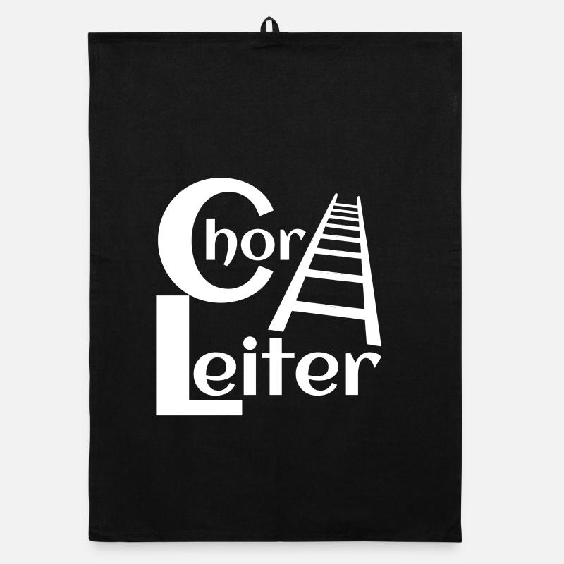 Chorleiter Chor Leiter Chorleiterin Dirigent Organic Geschirrtuch