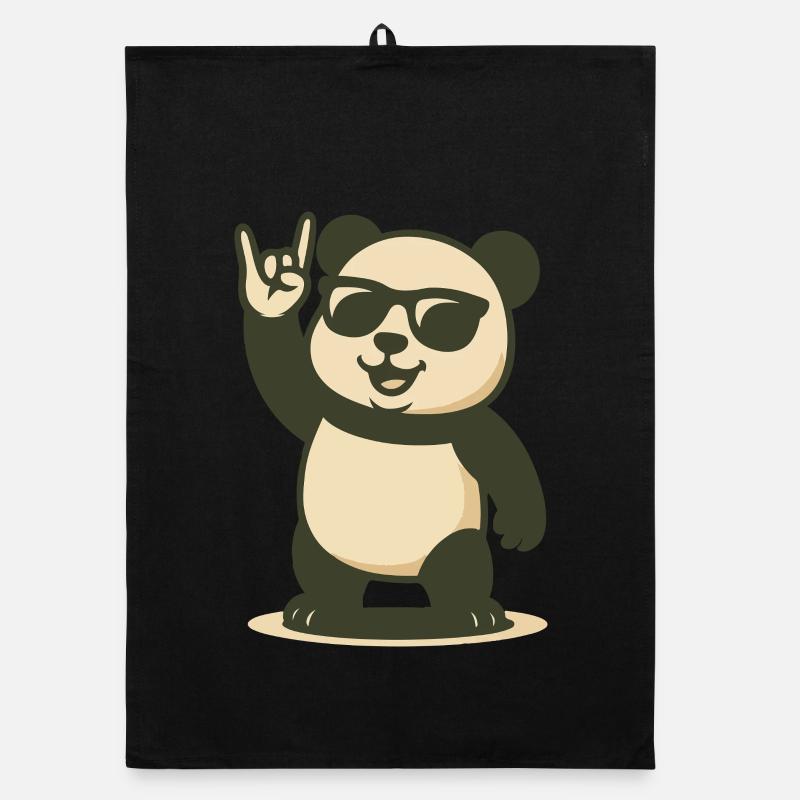 Vibrations de panda rock Torchon bio