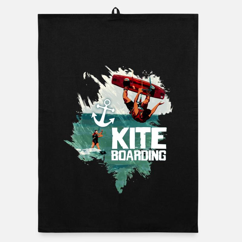 Ride the Wind Organic dish towel