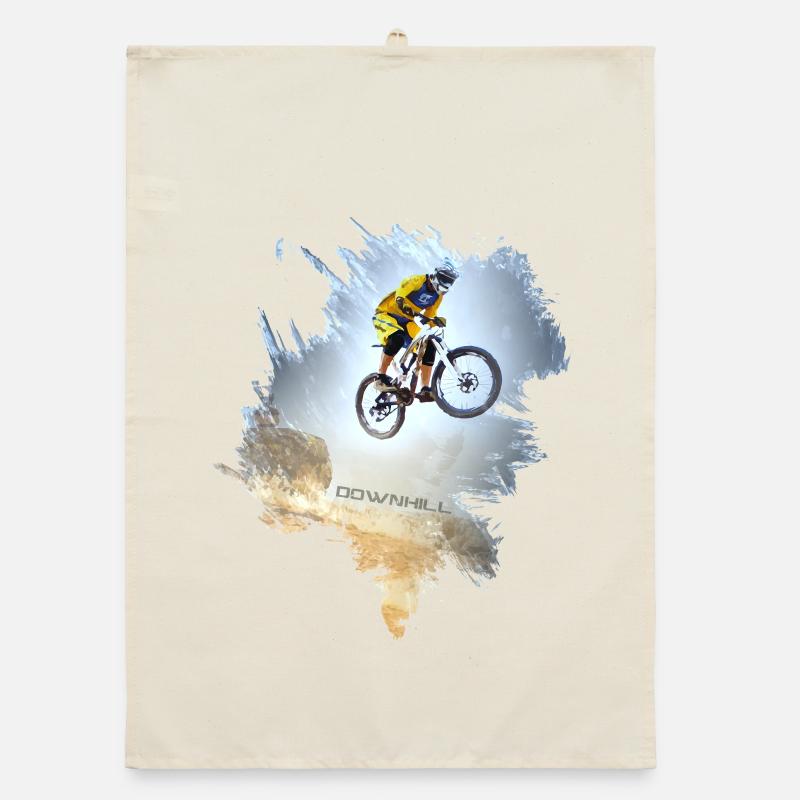 Ride the Drop Organic dish towel