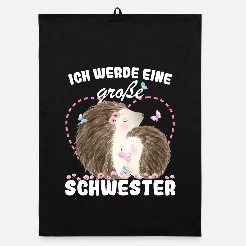 Announcing offspring I'm going to be a big sister in 2027 Organic dish towel