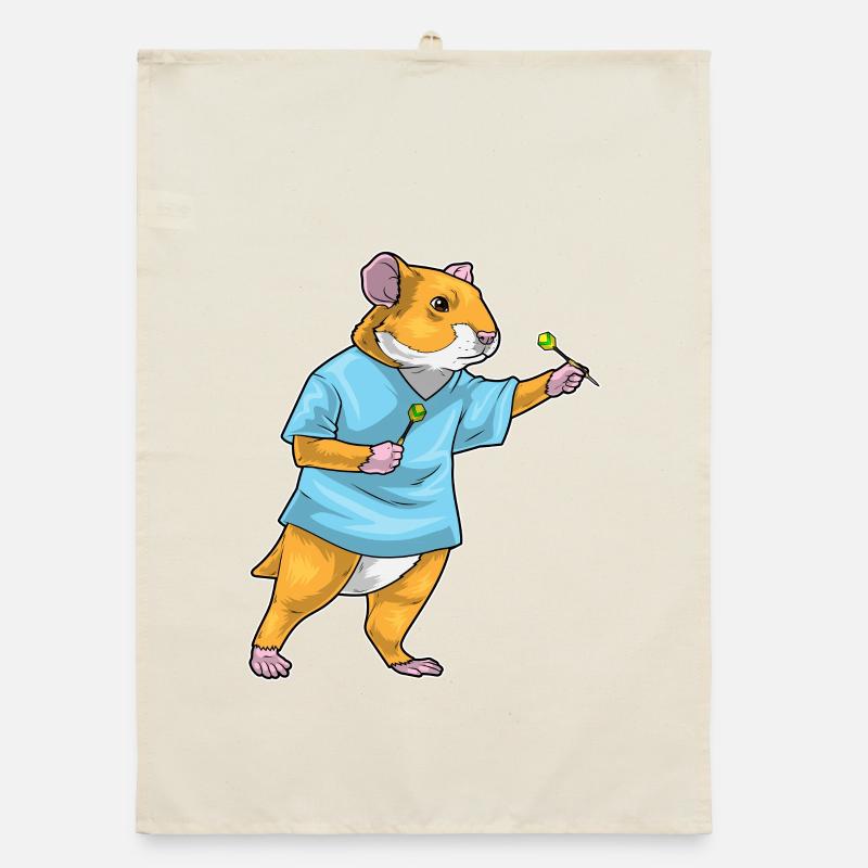 Fléchette de hamster Dartpfeil Torchon bio