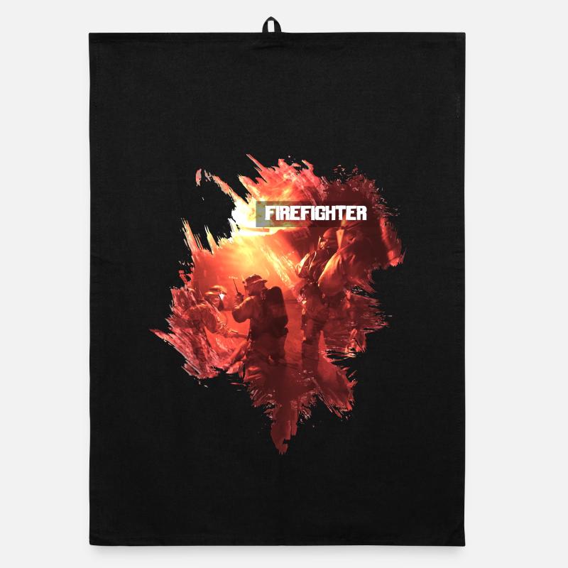 Firefighter Organic dish towel