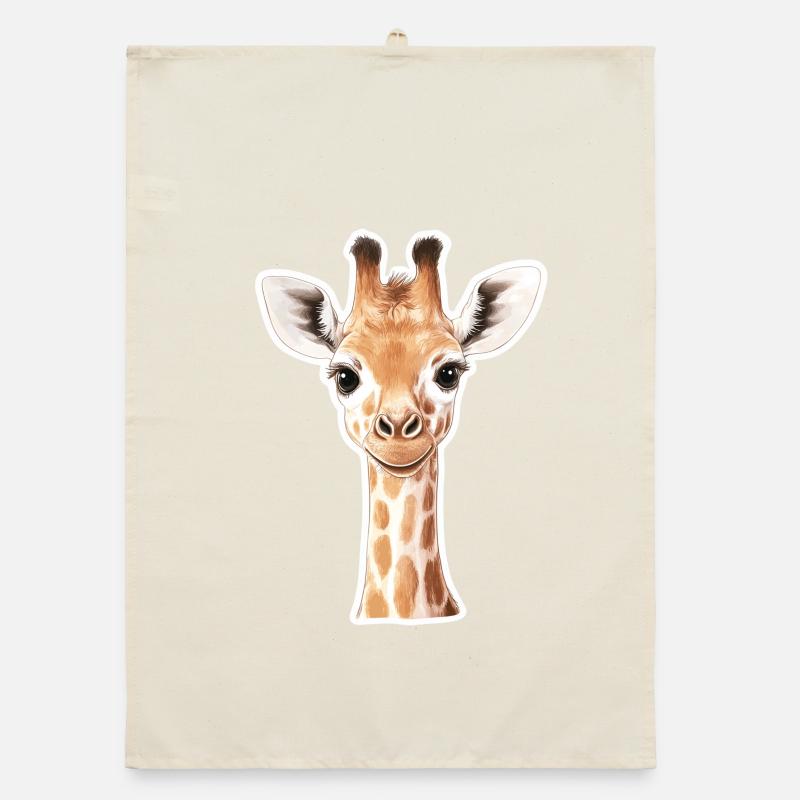 Giraffe Organic dish towel